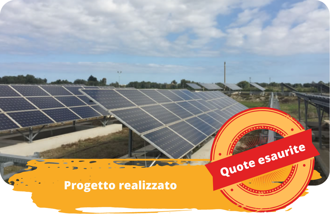 Progetto Masseria del Sole - Comunità energetica WeForGreen